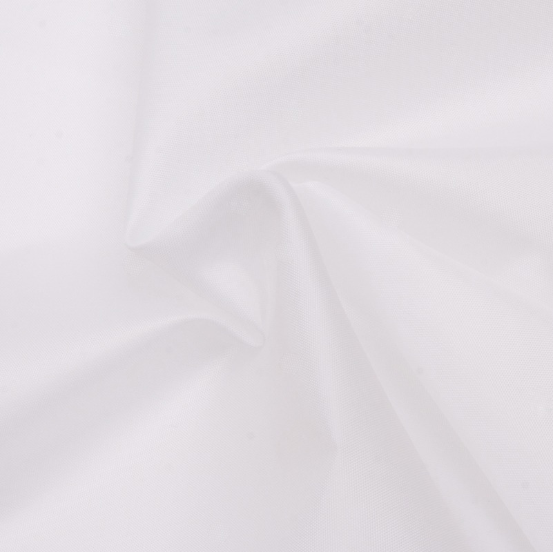 Ткань подкладочная 170T, 42 гр/м2, 100пэ, 150см, белый/S501, (100м) WSR0