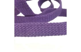 шнур для одежды плоский 15мм, 100хб, цв фиолетовый/134 (катушка 50м) bombacio купить по цене 13.5 руб для домашнего шитья - в интернет-магазине Веллтекс | Красноярск
