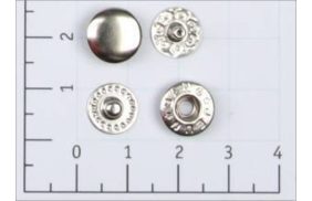 кнопка l-10 цв никель сталь 9.5мм (уп ок.1440шт) k-38 strong купить по цене 1.43 руб - в интернет-магазине Веллтекс | Красноярск
