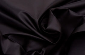 ткань подкладочная ветрозащитная 290t, 60гр/м2, 100пэ, 150см, черный/s580, (100м) wsr купить в Красноярске.
